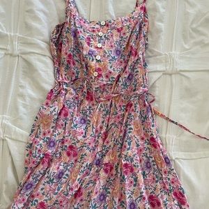 Floral midi dress